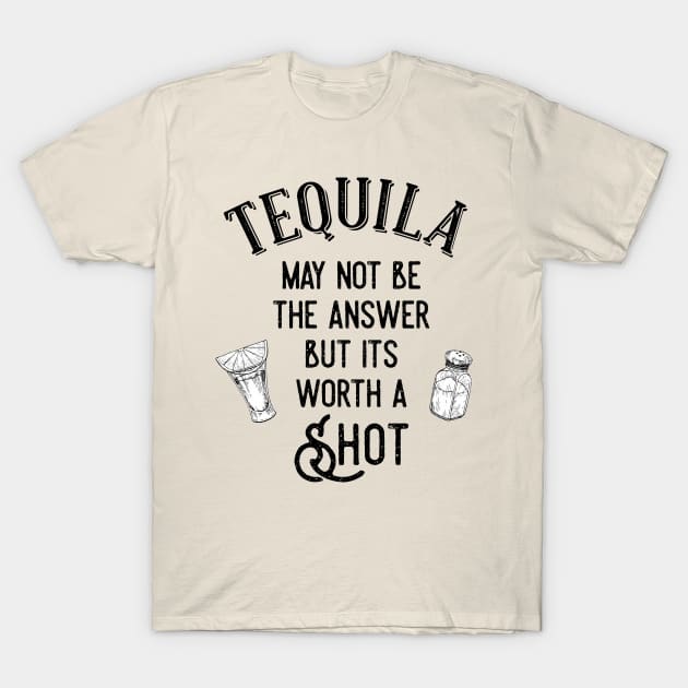 Tequila T-Shirt by christinamedeirosdesigns